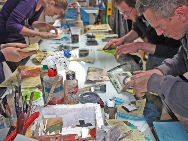 Printmaking Course NZ at Wharepuke