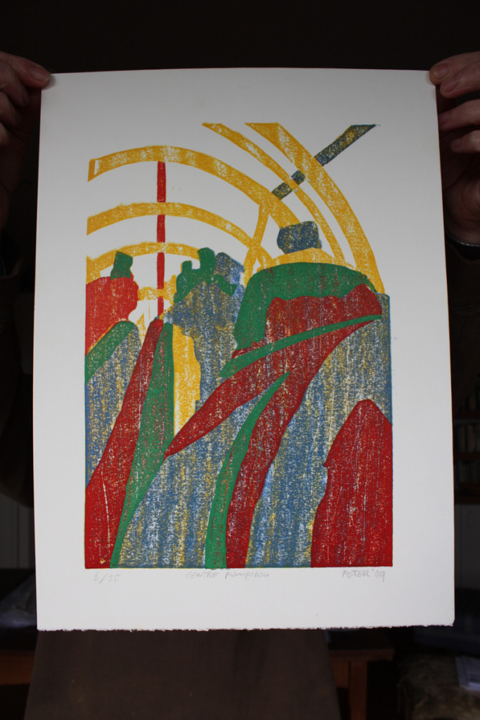 UK Printmakers Council at Art at Wharepuke gallery NZ