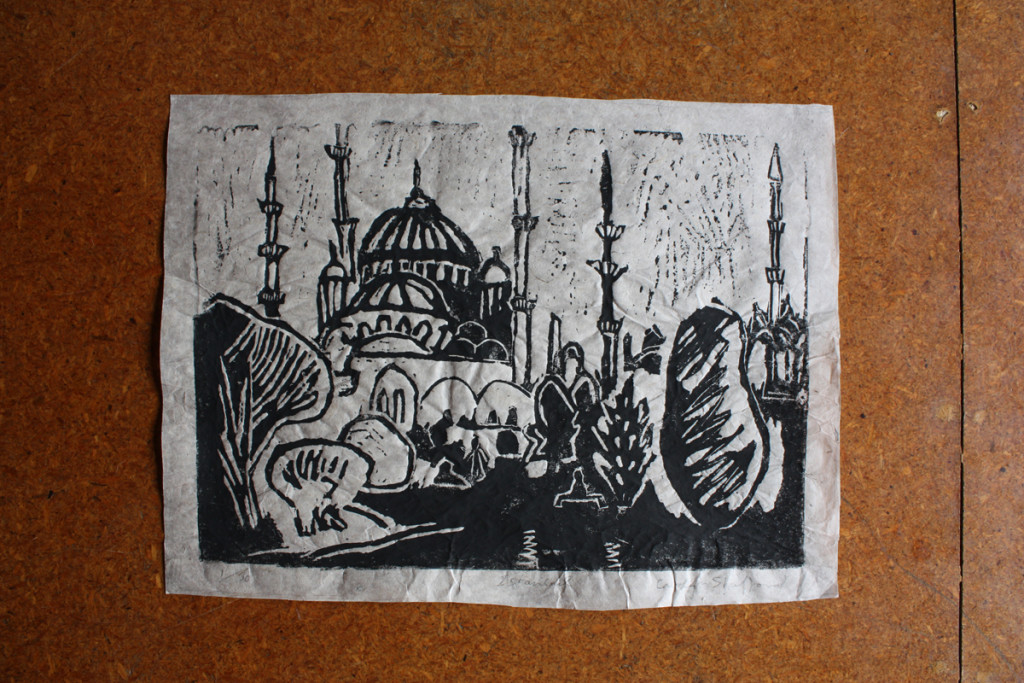 UK Printmakers Council at Art at Wharepuke gallery NZ