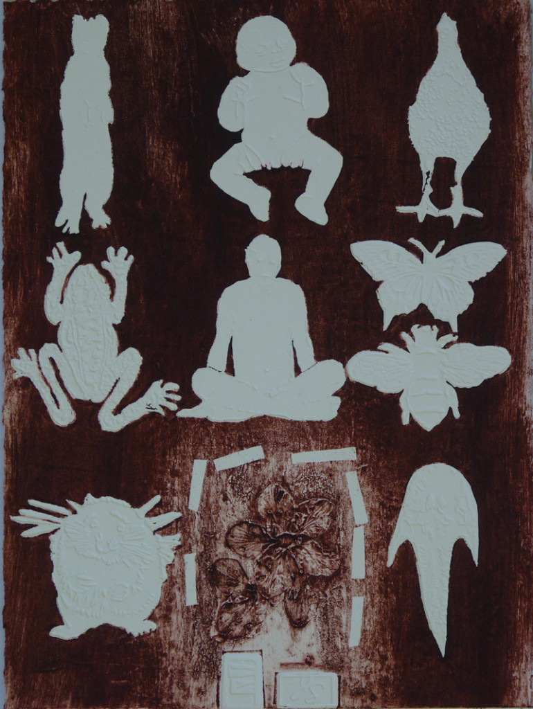 j stroud - Aberystwyth printmakers at Art at Wharepuke NZ
