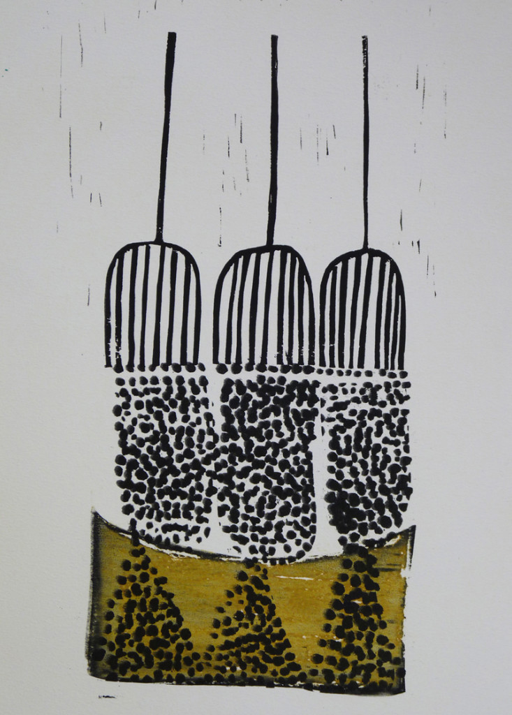 r packham - Aberystwyth printmakers at Art at Wharepuke NZ